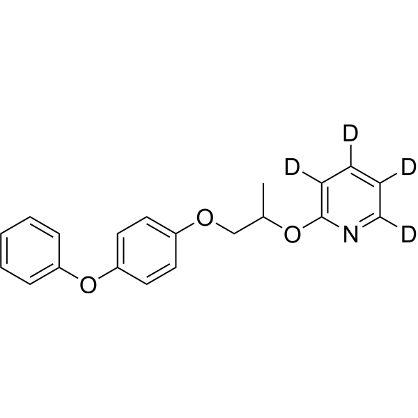 Pyriproxyfen-d4 (pyriproxyfen-d4; pyriproxyfen-d4) 2446366-95-4